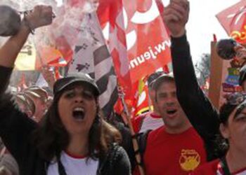 Sindicatos franceses realizan huelga y movilización nacional
