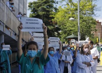 Sindicatos médicos anuncian movilizaciones para este mes