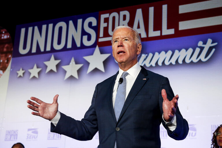 Sindicatos fueron clave para el triunfo de Biden