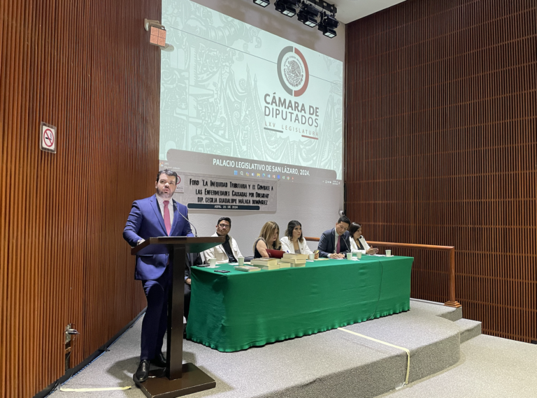 “A 10 años de la vigencia del IEPS, era preponderante hacer una evaluación y balance sobre su repercusión positiva o negativa en la sociedad mexicana”, planteó la diputada Málaga Domínguez.
