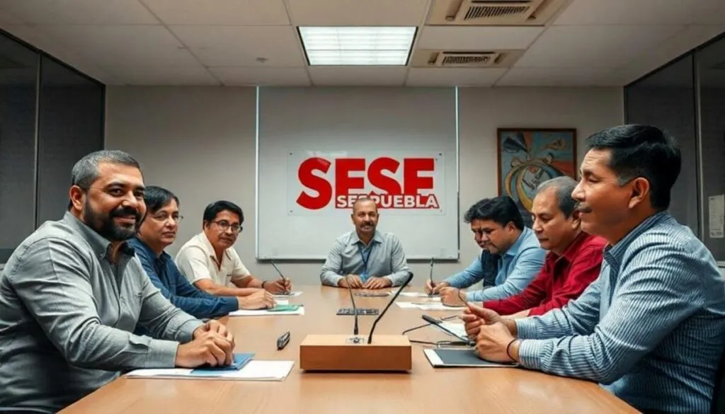 Empleados de SESE en Puebla impulsan un nuevo sindicato para exigir transparencia sindical y fortalecer la negociación colectiva.