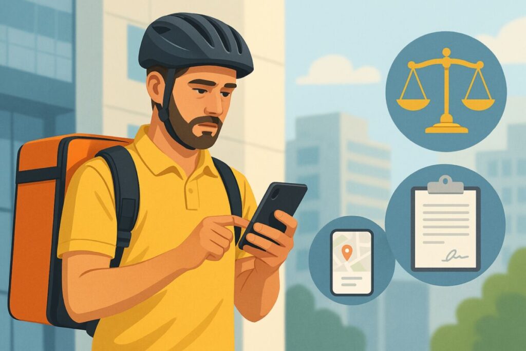 trabajadores de plataformas adquieren derechos conforme a la nueva reforma laboral