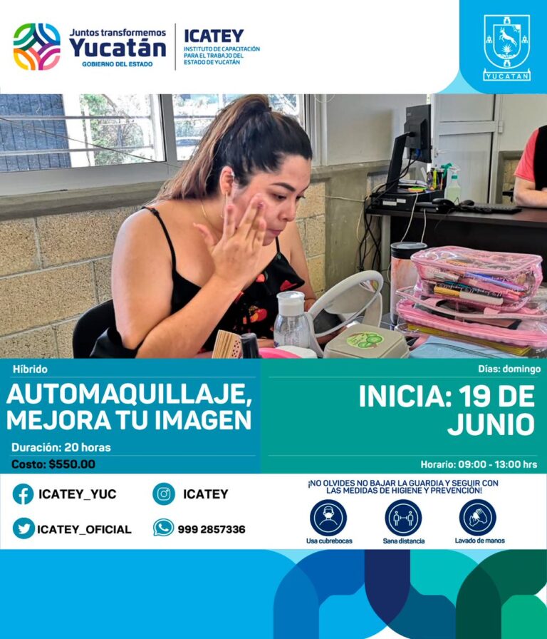 Capacitación laboral en Yucatán con certificación nacional del ICATEY y estándares CONOCER para el empleo formal
