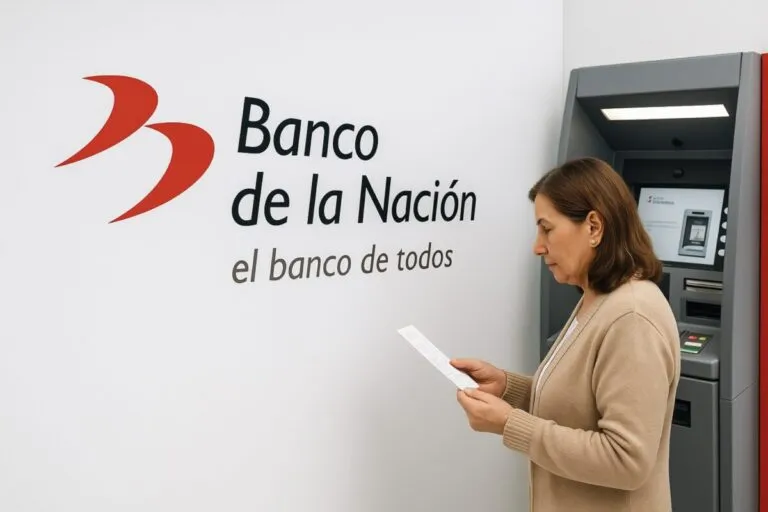 Logotipo del Banco de la Nación Perú con fondo limpio, representando el cronograma de pagos de diciembre