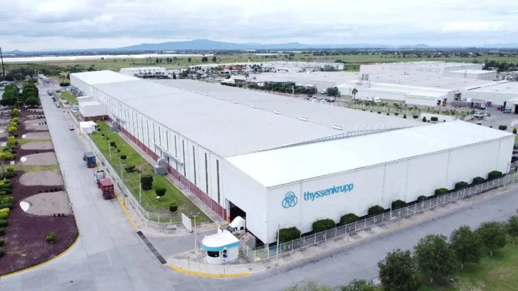 Instalaciones de Thyssenkrupp en México relacionadas con el caso Thyssenkrupp y la resolución sobre libertad sindical en la empresa