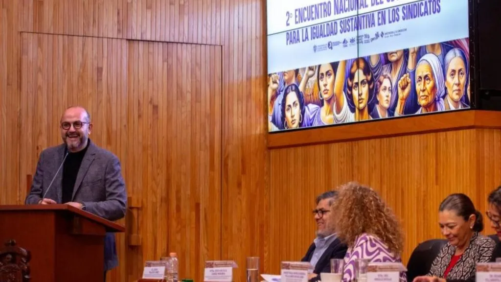 igualdad sindical en México con mujeres participando en encuentro nacional sobre derechos laborales y agenda de cuidados