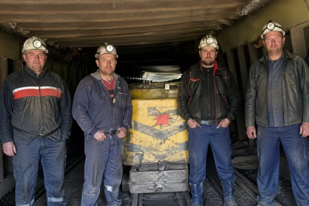 Mineros en Tormaleo protestan por condiciones laborales precarias y bajas temperaturas en Asturias