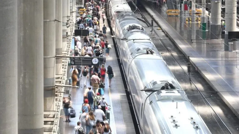 Sindicato Ferroviario protesta por el futuro de Renfe Mercancías.