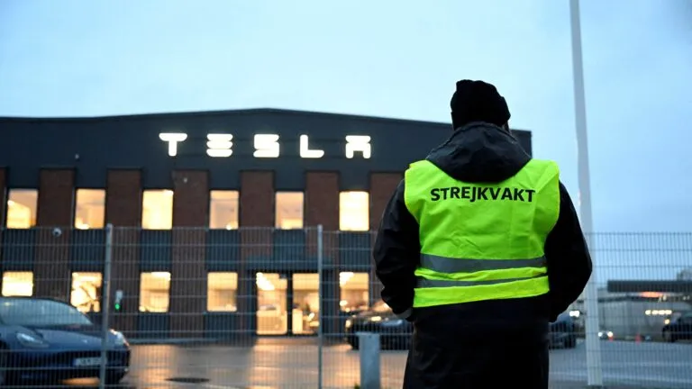 Tesla enfrenta el cierre de una huelga sindical de casi tres años en Suecia sin alcanzar un convenio colectivo con IF Metall.