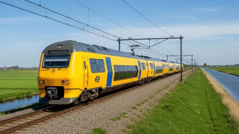 Transporte público queda paralizado en Países Bajos durante una huelga nacional contra los recortes sociales.
